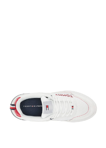 Белые демисезонные кроссовки Tommy Hilfiger