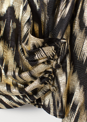 Комбінована блуза на запах H&M