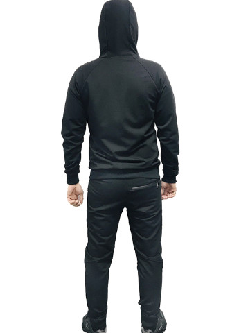 Чорний демісезонний костюм (толстовка, брюки) брючний PP