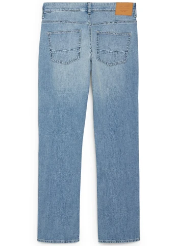 Голубые демисезонные прямые джинсы C&A