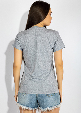Світло-сіра літня футболка Time of Style