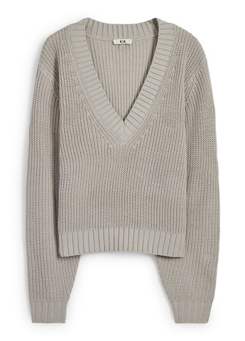 Сірий демісезонний пуловер пуловер C&A
