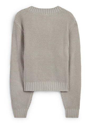 Сірий демісезонний пуловер пуловер C&A