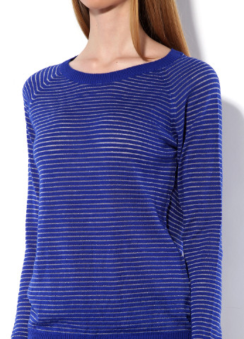 Синий демисезонный свитер Madoc