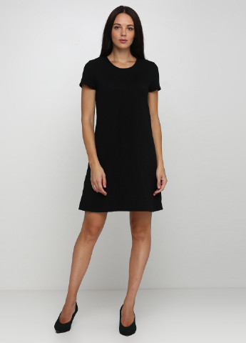 Чорна кежуал сукня сукня-футболка Gap однотонна
