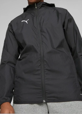 Сіра демісезонна вітровка Puma Hooded Jacket Teamcup