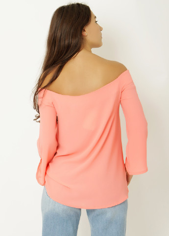 Персикова літня блуза Ko-style