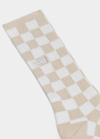 Бежевые носки Vans клетка (330358934)