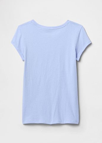 Голубая демисезонная футболка Gap
