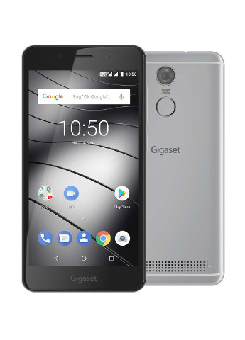 Смартфон Gigaset GS180 2/16GB Silver Grey серый