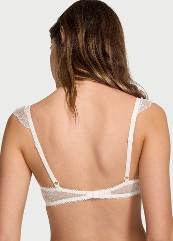 Молочний демісезонний комплект (бюстгальтер, трусики) Victoria's Secret