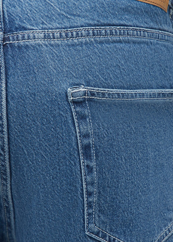 Синие демисезонные регюлар фит джинсы Denim Project