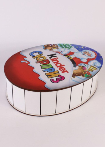 Коробка "Kinder" новорічний маленька No Brand (256037205)
