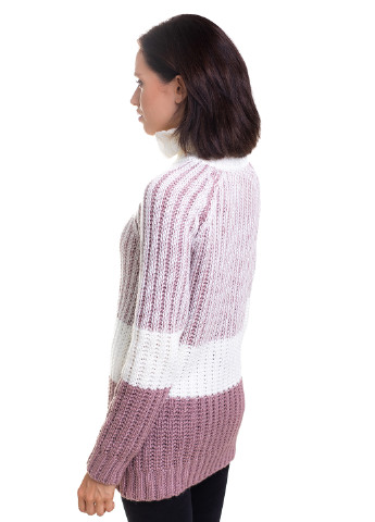 Светло-розовый зимний свитер Bakhur