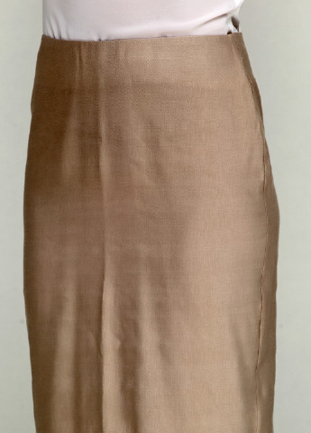 Костюм (жакет, топ, юбка) Grixmoon юбочный однотонный бежевый кэжуал
