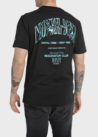 Черная футболка Replay