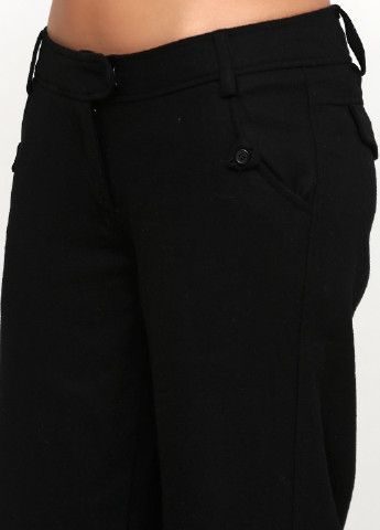 Черные кэжуал демисезонные клеш брюки Top Secret