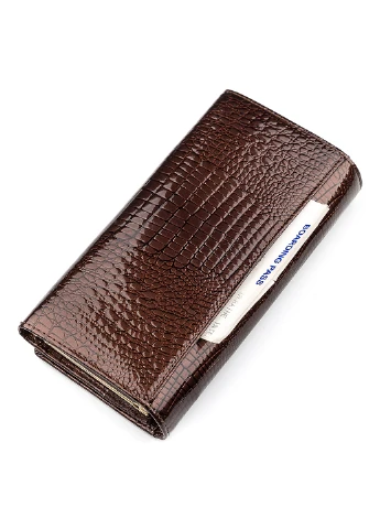 Жіночий шкіряний гаманець 18,5х9,5х3 см st leather (252128239)