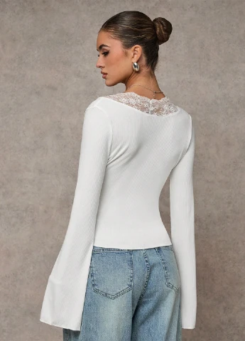 Белая блуза SHEIN