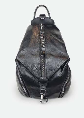 Стильний рюкзак жіночий шкіряний чорний Fashion (232975916)