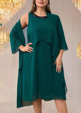Костюм (сукня, кардиган) SHEIN (344454013)