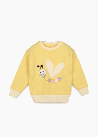 Жовтий зимовий светр No Brand