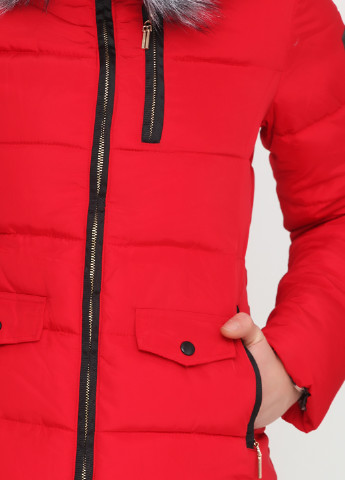 Красная зимняя куртка Xueziyu