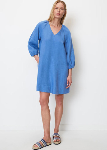 Синее кэжуал платье Marc O'Polo однотонное