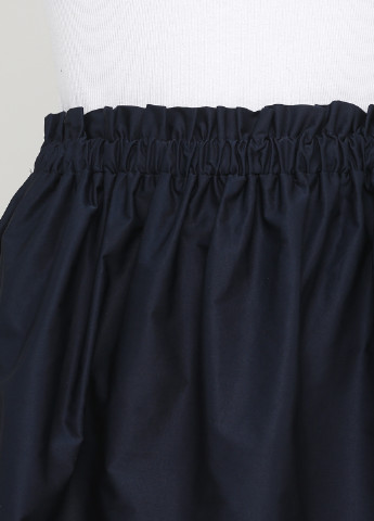 Темно-синяя кэжуал однотонная юбка Zara клешированная