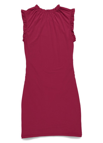 Бордова кежуал сукня MINT&BERRY однотонна