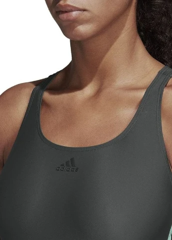 Серо-синий летний купальник adidas