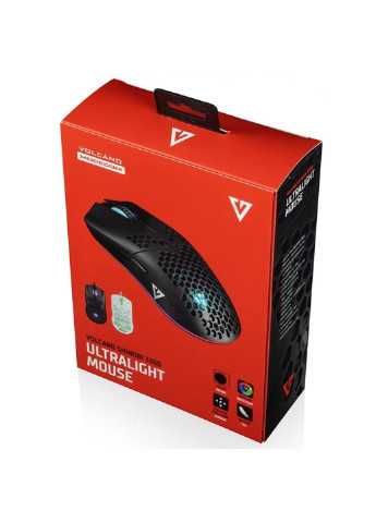 Мишка Shinobi 3360 Volcano USB Black (M-MC-SHINOBI-3360-100) Modecom (252633040)