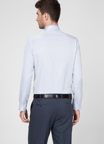 Белая рубашка в полоску NAVI