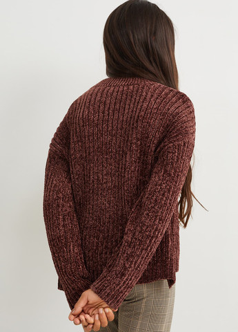 Коричневый демисезонный свитер C&A