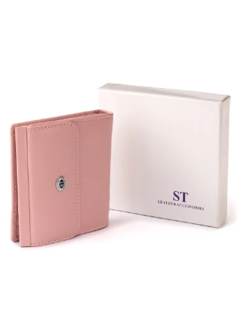 Жіночий шкіряний гаманець 10,5х9,5х2,5 см st leather (252133075)