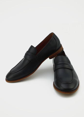 Темно-синие кэжуал туфли Respect без шнурков