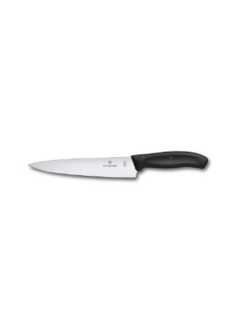 Кухонный нож SwissClassic Carving 19 см Black (6.8003.19B) Victorinox (254069636)