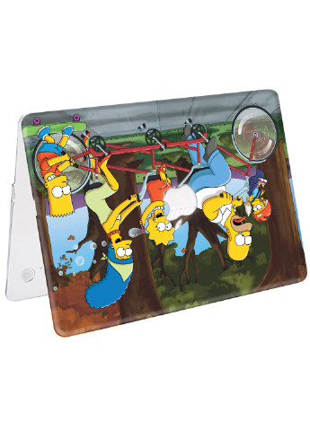 Чехол пластиковый для Apple MacBook Pro 15 A1707 / A1990 Симпсоны (Simpsons) (9649-1727) MobiPrint (218506050)