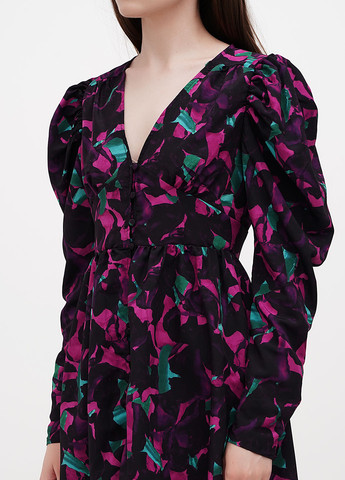 Комбінована кежуал сукня Nasty Gal з абстрактним візерунком