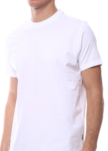 Белая футболка с коротким рукавом James Harvest