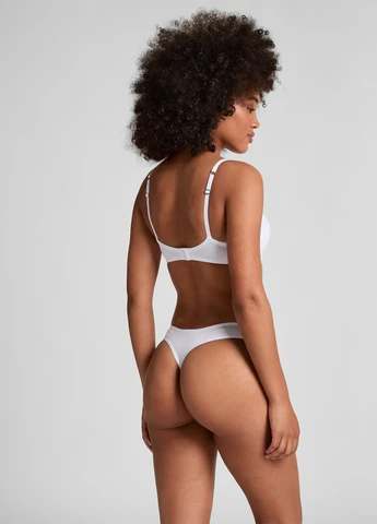 Білий бралетт бюстгальтер Hunkemoller з кісточками поліамід