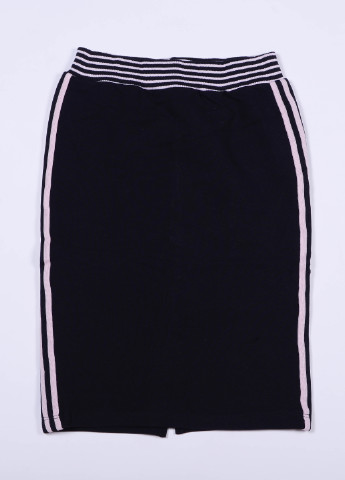 Черная кэжуал в полоску юбка TOM DU
