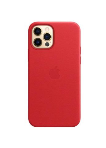 Чохол для мобільного телефону iPhone 12 | 12 Pro Leather Case with MagSafe - (PRODUCT)RED (MHKD3ZE/A) Apple (252572836)