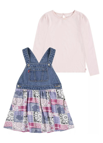 Комбінований демісезонний комплект (лонгслів, сарафан) Levi's