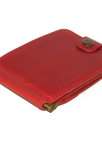 Зажим для денег DNK Зажим-H мелочь col.H красный DNK Leather (253942817)