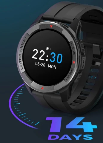 Умные часы Smart Mibro Watch X1 Black спортивные, умные UWatch (253383924)