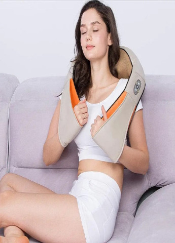 Роликовий масажер для шиї, плечей та спини Massager of Neck Kneading Forus (252338933)