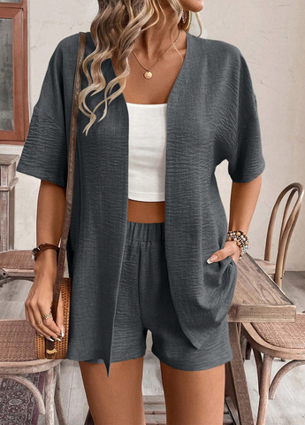 Костюм (жакет, шорты) SHEIN (338186754)