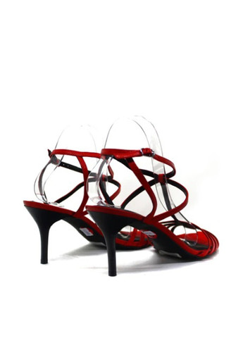 Красные босоножки Ralph Lauren с ремешком плетение