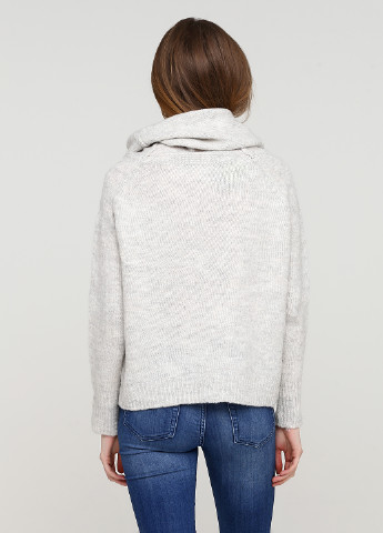 Светло-серый зимний свитер Only